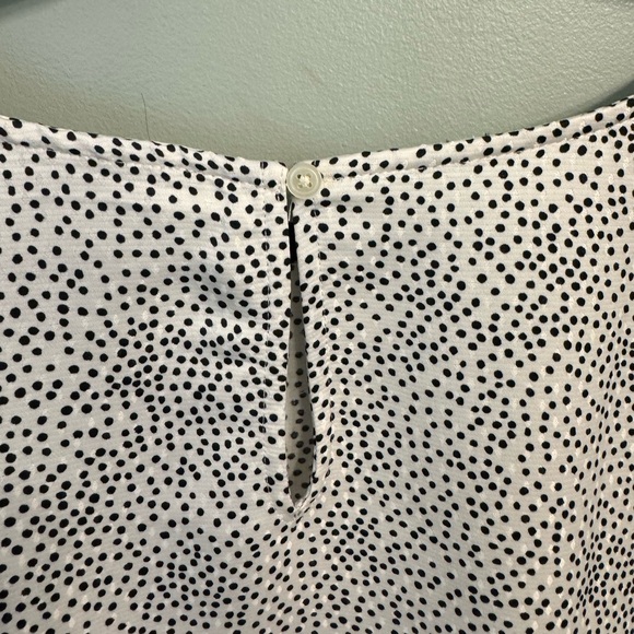 Loft Plus Dot Print round neck blouse 20 - Picture 7 of 7
